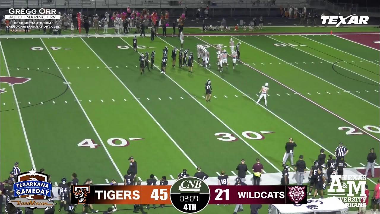 TEXAS HIGH TIGERS WHITEHOUSE WILDCATS FOOTBALL YouTube