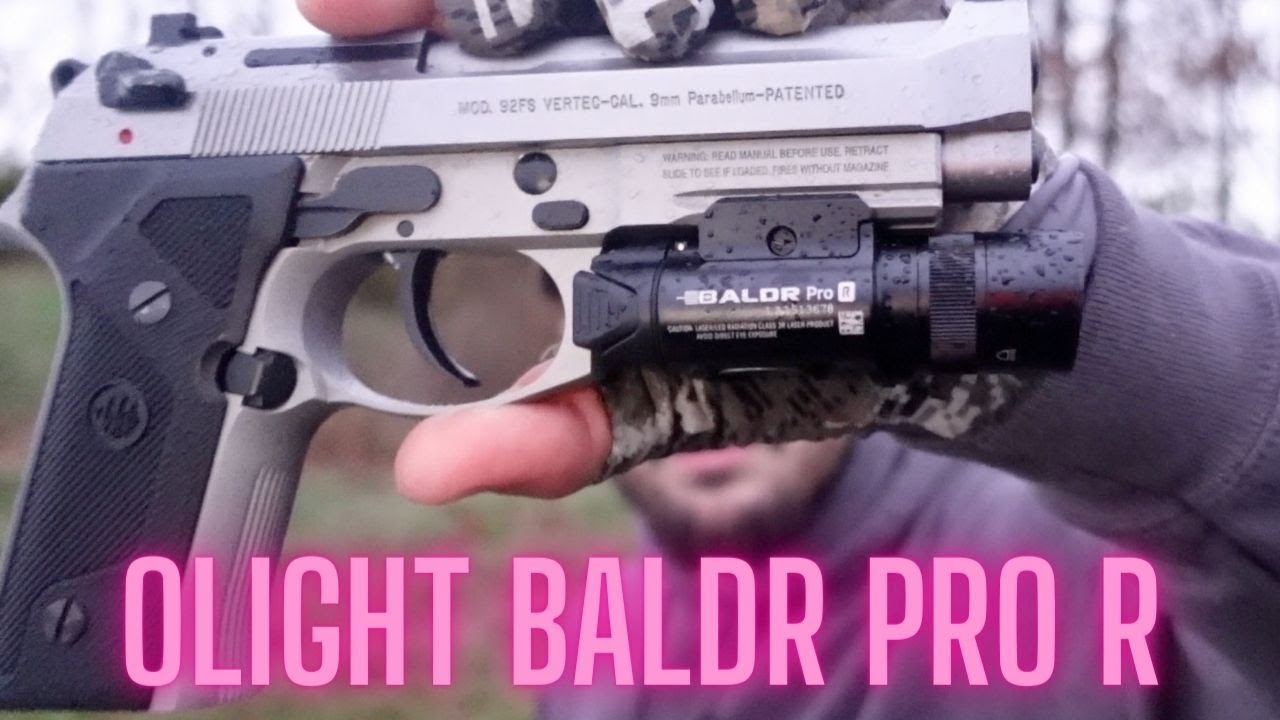 NEW!!! Olight Baldr Pro R 500 round Review - YouTube