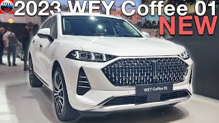 NEW 2023 WEY Coffee 01 - Visual REVIEW interior, exterior (Luxury EV SUV)