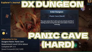 Cabal Mobile: DX Dungeon - Panic Cave (Hard) Guide