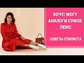 ХОЧУ/МОГУ. БАЗОВЫЕ СУМКИ люксовых брендов. Бюджетные аналоги