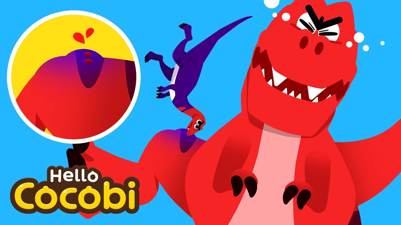 Bad Dinosaurs😡Compsognathus | Tyrannosaurus Songs for Kids \u0026 Babies | Hello Cocobi