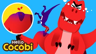 Bad Dinosaurs😡Compsognathus | Tyrannosaurus Songs for Kids & Babies | Hello Cocobi