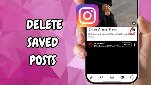 How To Delete Saved Posts On Instagram