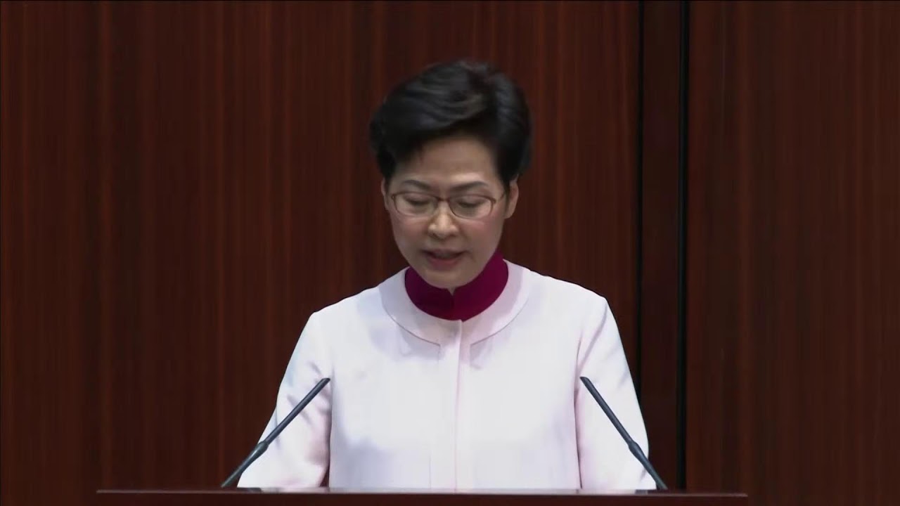 LIVE: Hong Kong leader delivers annual policy address