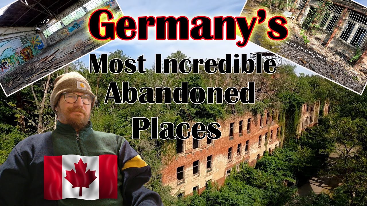 Канадец🍁 [РЕАКЦИЯ] Самые невероятные заброшенные места Германии