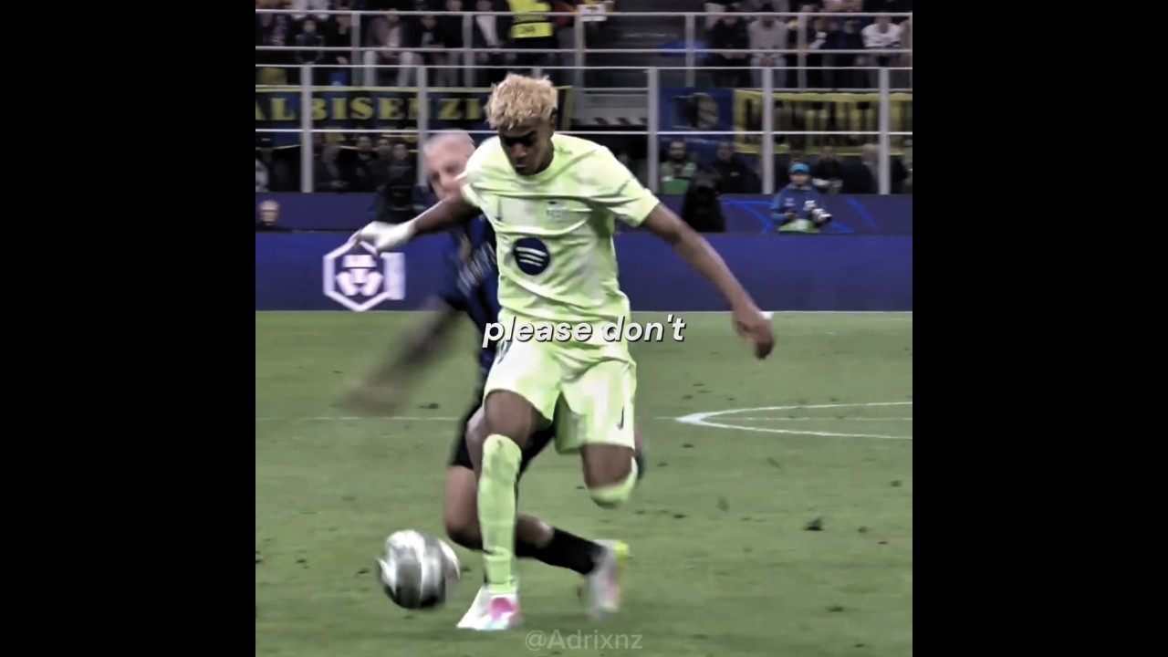 Lamine Yamal vs Inter Millan😢