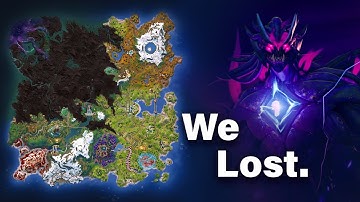 What if We LOST in the Fortnite Zero Hour Event? (Lost And Broken Map Concept)