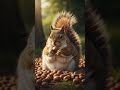 A good year for acorns, bad year for squirrel fitness #squirrel #animals #animal #acorns #nuts