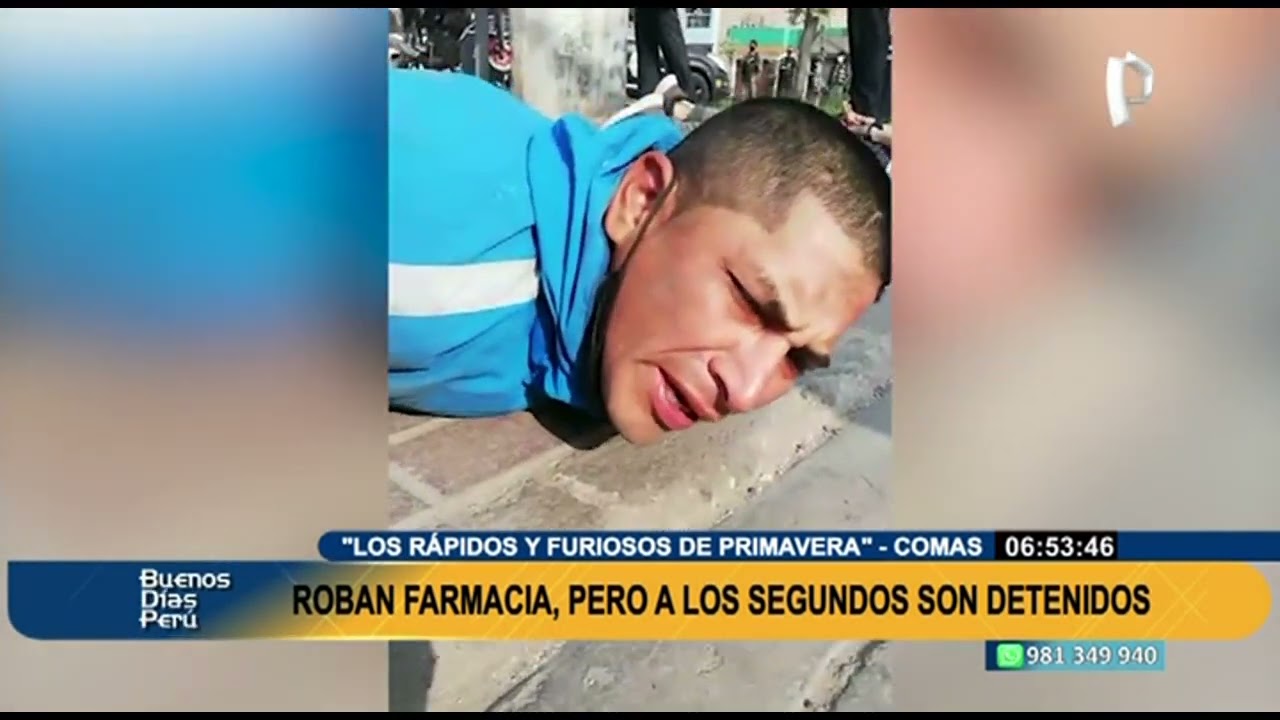 Caen “Los Rápidos y Furiosos de Primavera” tras intentar robar una farmacia