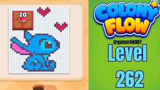 Colony Flow Level 262 Walkthrough Solution 