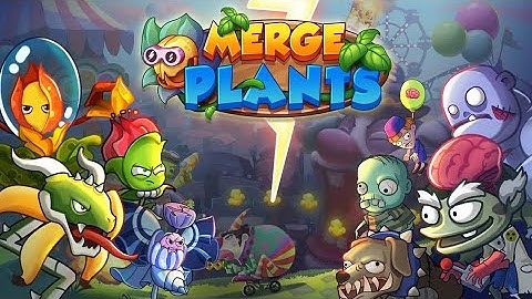 Merge Plants - Zombie Defense - Gameplay Trailer (iOS, Android)