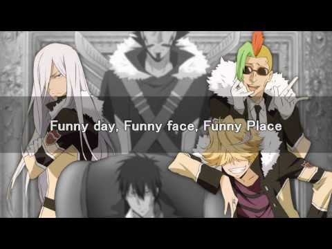 REBORN Funny Sunny Day HD Cover VARIA Squalo Belphegor Lussuria Kanji Romaji English Lyrics