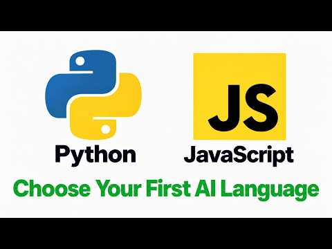 Python or JavaScript? Choose Your First AI Language