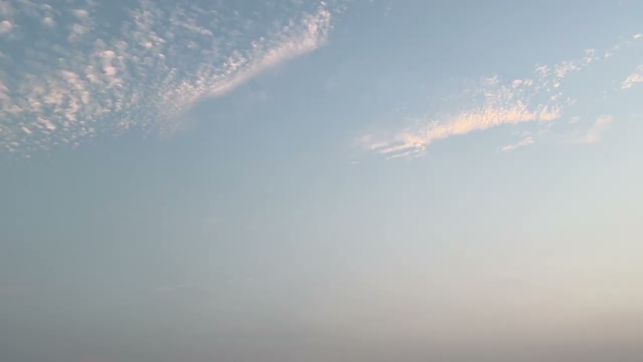 Just Clouds morning of July 19, 2026
