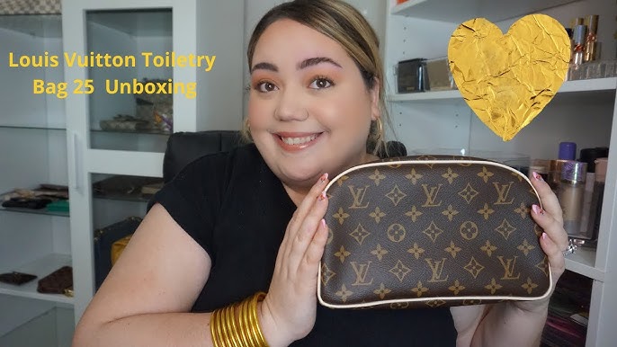 🧡 LOUIS VUITTON NICE MINI TOILETRY POUCH UNBOXING, REVIEW, AND WHAT FITS  🧡 