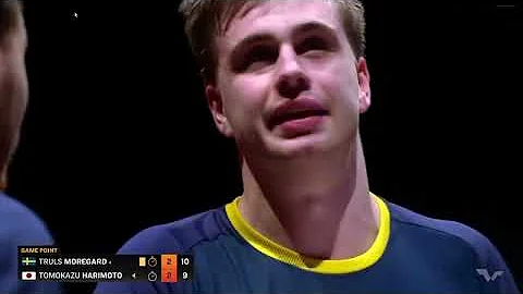 WTT Finals Hong Kong Men Singles Truls Moregard vs Tomokazu Harimoto Final MS