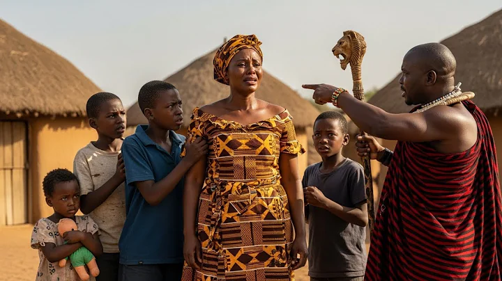 The Village Chief Came to Expel the Widow  But Everything Changed When He Learned Who Her Children..