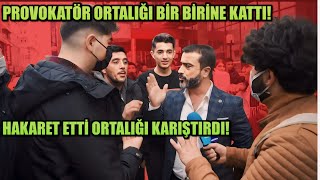 Muhabi̇re Saldiri Kavga Çikti Gelen Geçene Hakaret Etti