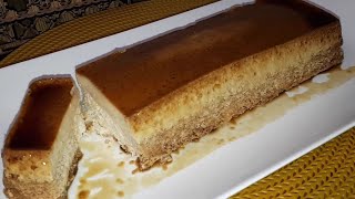 flan à la noix de coco facile à réaliser  حلوى الكريم كراميل بجوز الهند