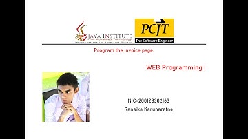 34 | Program the invoice page