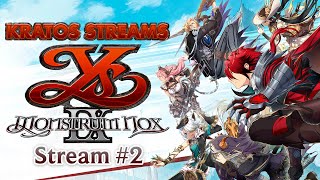 Ys 9 Monstrum Nox Stream with Kratos Part 2: Outside the Town!