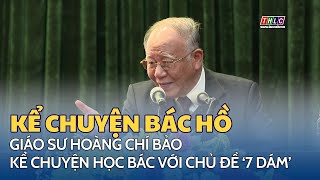 Giáo sư Hoàng Chí Bảo truyền đạt nội dung của chuyên đề học Bác theo tinh thần 