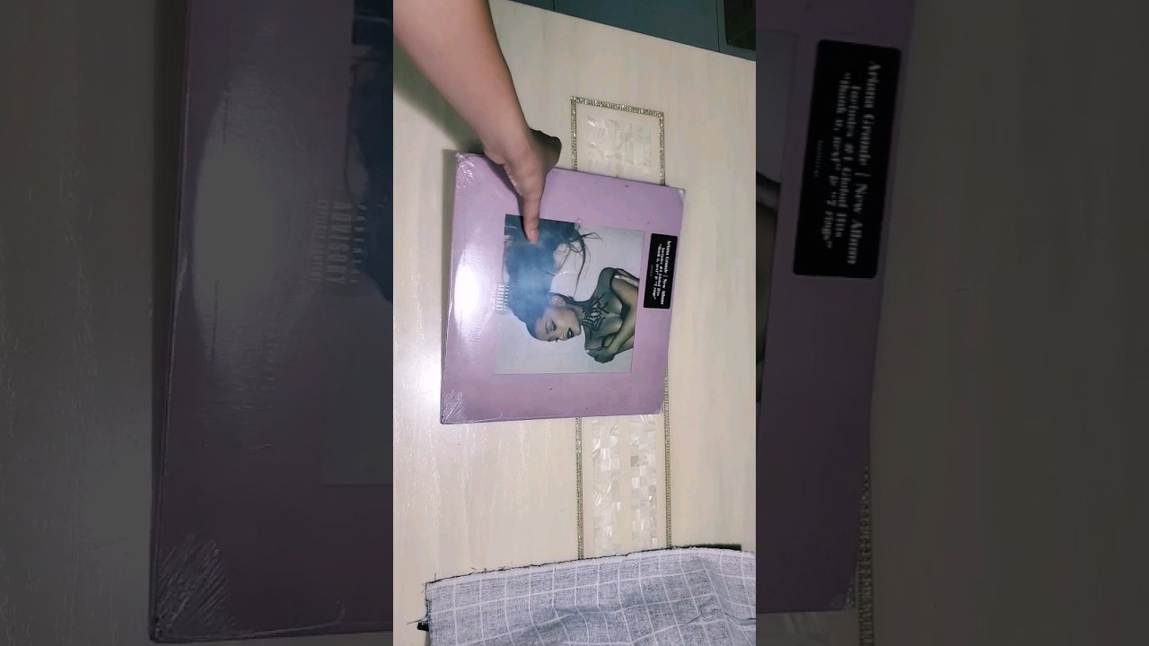 Ariana Grande -   Thank u, Next  vinyl unboxing 