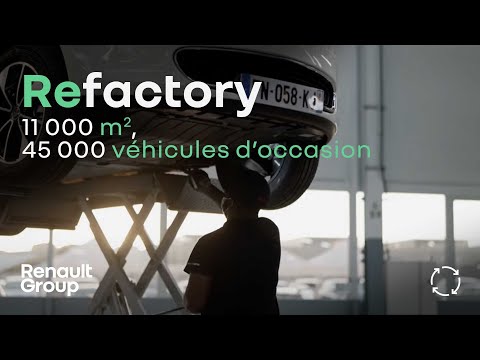 La Factory VO, 1ère usine spécialisée dans le reconditionnement de véhicules d'occasion à Flins