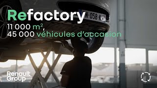 La Factory VO, 1ère usine spécialisée dans le reconditionnement de véhicules d’occasion à Flins