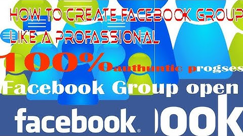 how to create a facebook groups like professional  bangla tutorial