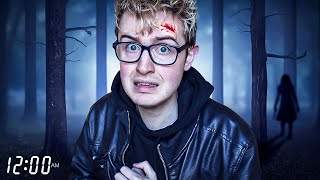 Surviving a Night in the Most Haunted Forest Ever @QuintenHyde
