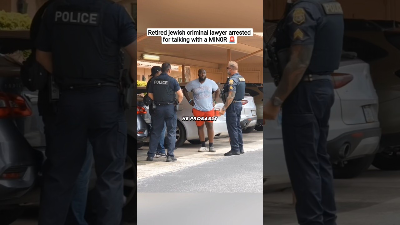 Retired Jewish criminal lawyer arrested for talking with a 12yo girl 🚨 #jidion #edpwatch #police