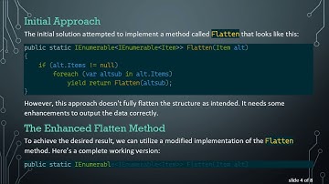 Converting a Nested Object into a Flattened Array in C#
