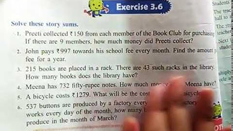 Class-4, ch-3, exe-3.6