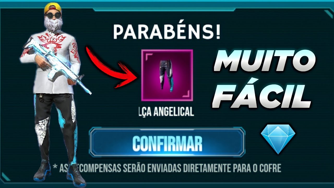 PEGUEI A CALÇA ANGELICAL MUITO FACIL E COM POUCOS DIAMANTES 💎