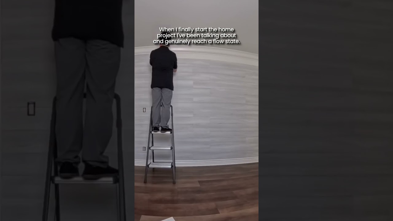 Flow State with Coastal White Peel & Stick Panels