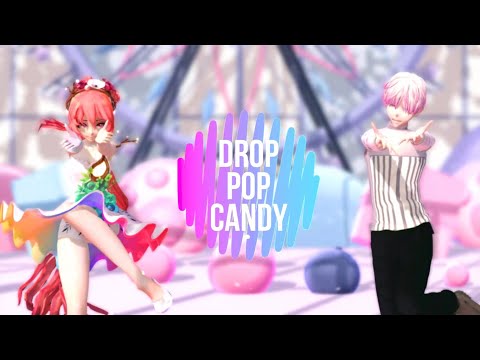 【MMD PV X UTAUカバー】 drop pop candy 【Kuroki Kasori and Koizumi Misaki】