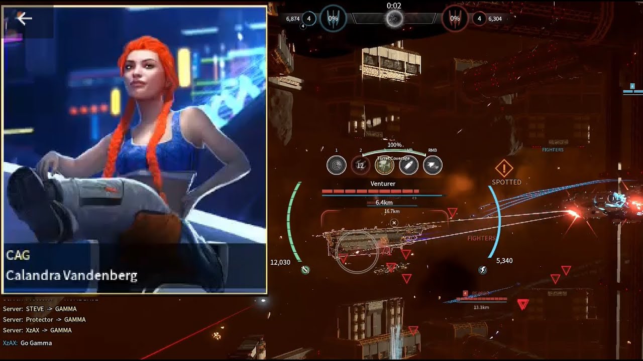 12 - Let's Play: Hunter - New Fractured Space - Tigerhacker (Conquest) 11v11 - Extreme Difficulty