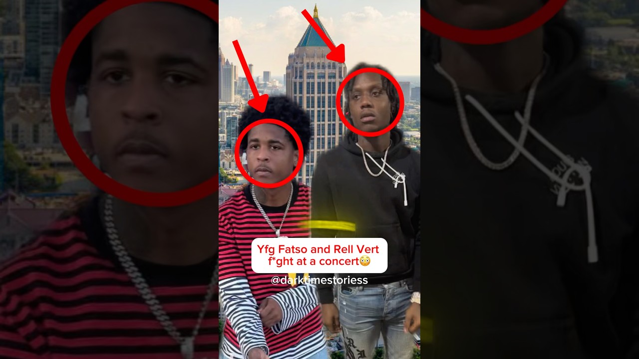 Yfg fatso and rell vert f*ght at a concert😳 