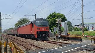 2024/07/15 8772次E500試運轉通過平交道