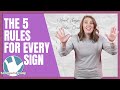 The 5 Rules for EVERY Sign in ASL | 5 Parameters of Sign