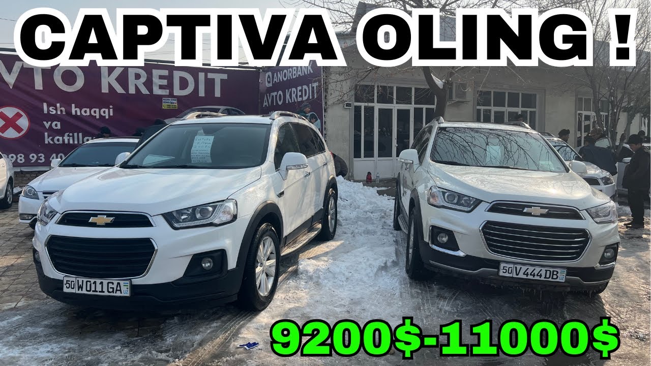 Каптивалар Турли Нархларда | Каптива нархлари 2026 Captiva Narxlari Namangan Mashina Bozori