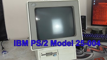A look at the IBM PS/2 Model 25-004