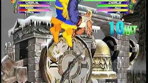 MvC2: Charlie Continuation Combo by Stepsz