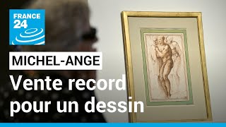 Un dessin de Michel-Ange vendu 23 millions d'euros aux enchères à Paris • FRANCE 24