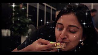 Raja Kumari - Trying Kaya Toast in Singapore!