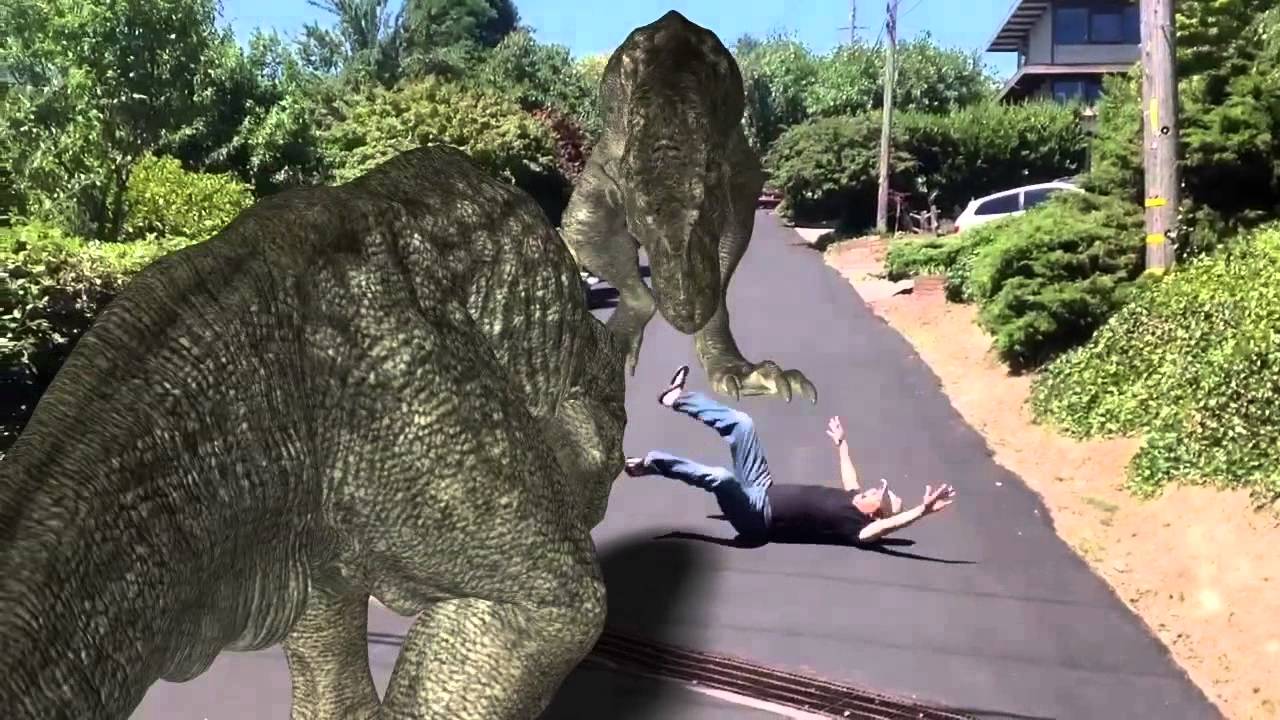 Run from T-Rex - YouTube