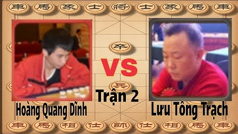 Tổng Hợp Cờ Tướng | Vòng 1 Giáp Cấp Liên Tái 2023 | Trận 2: Hoàng Quang Dĩnh và Lưu Tông Trạch.