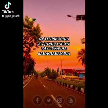 Sa Titip Dia || Story wp 30s